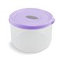 Pote Redondo Freezer Micro-ondas 1L Plasvale Sortido