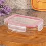 Pote Vidro Hermético Retangular 370ml MEK
