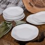 Prato Raso 27,5cm Gourmet Ryo White