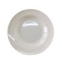 Prato Redondo Fundo 23cm Melamina Premium Cor Off White Bestfer
