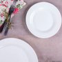 Prato Sobremesa 19cm Duralex Opaline Menu Branco Nadir