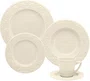 Pratos de Sobremesa Mendi Marfim Oxford 20 cm