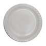 Saladeira Redonda Rasa 35cm Melamina Branco