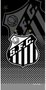 Toalha Banho Futebol 70x140cm Santos