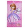Toalha Banho Infantil Velour 70x130cm Princesa Sofia Rosa