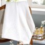 Toalha Banho Jacquard Confort 70x140cm Dohler Branco