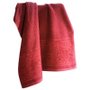 Toalha Banho Jacquard Confort 70x140cm Dohler Carmim