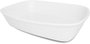 Travessa Refratária Bake M 26 x 18 cm Branco Oxford