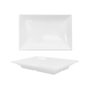 Travessa Retangular Melamina Premium 49x34cm Branco Bestfer