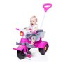 Triciclo Infantil Com Empurrador Velocita Classic Rosa