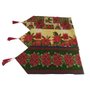 Trilho De Mesa Flores Natal 33x180cm