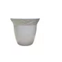 Vaso De Melamina Branco Para Flores 17 X 20CM